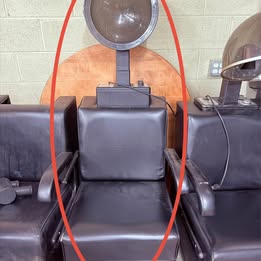 Professional Hooded Salon Hair Dryer Chair – Vintage Hood Dryer Station