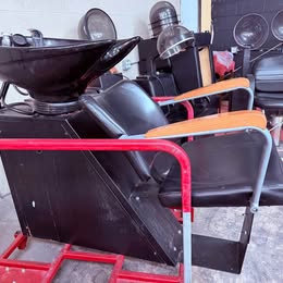 Professional Salon Shampoo Backwash Station – Shampoo Bowl & Chair