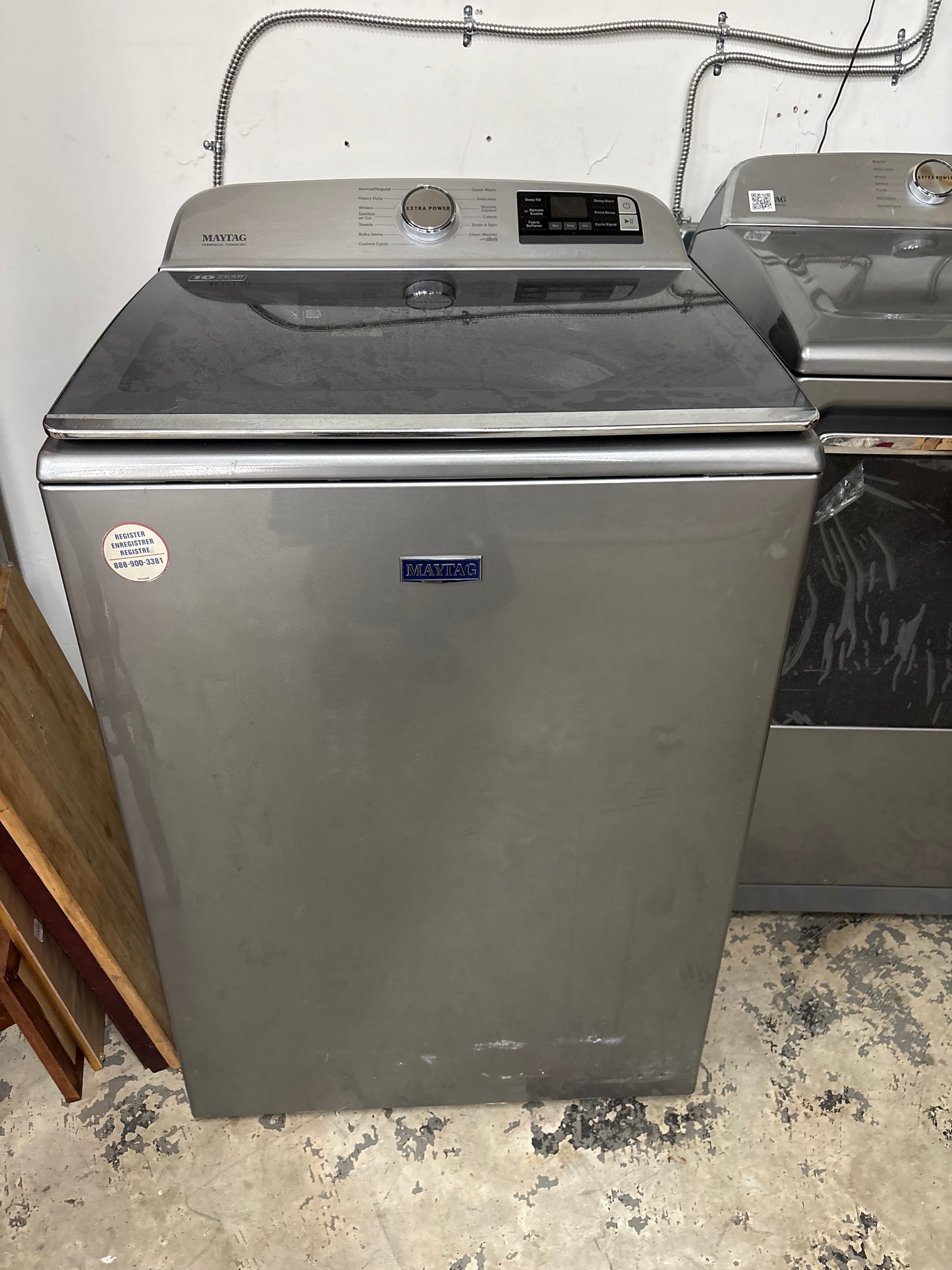 Brand New Maytag Smart Washer & Electric Dryer Set – 5.3 cu. ft. Washer / 7.4 cu. ft. Electric Dryer