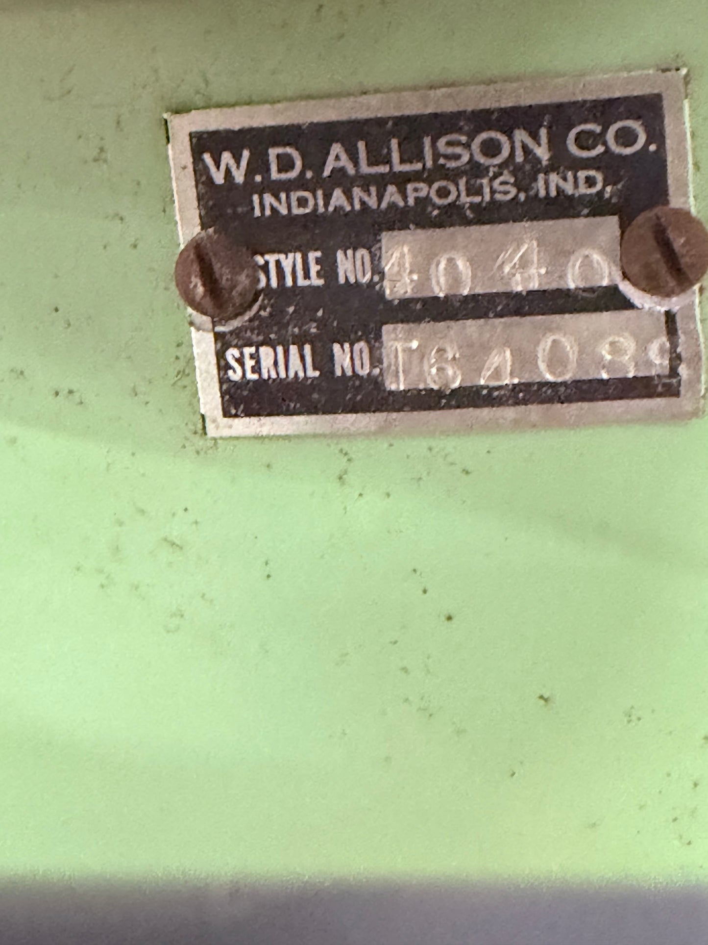 Vintage 1930s W.D. Allison Pediatric Examination Cabinet with Infant Scale