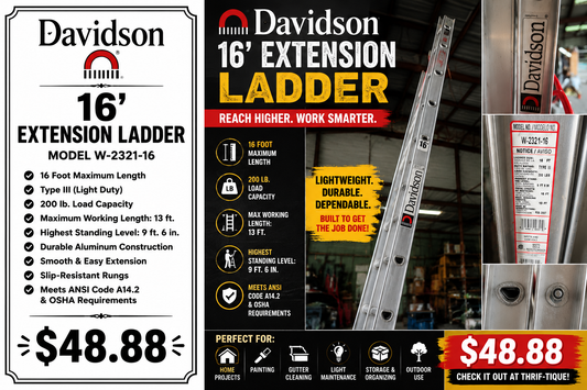 Davidson 16’ Extension Ladder